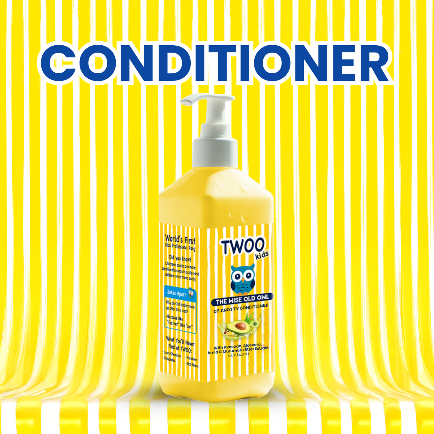 TWOO Kidz De-Knotty Conditioner – 1 Litre