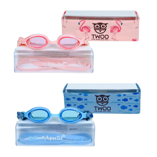 AquaTot Cloth Strap Swimming Goggles