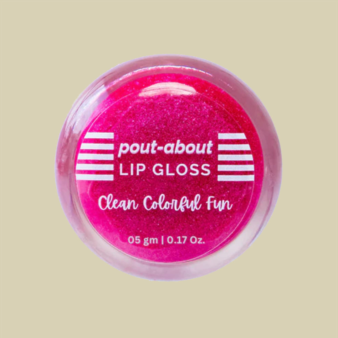 TWOO Kidz Pout-about Lip Gloss for Kids | Blushing Bubbles Glossy Lip Color | Age 3+ | 5 g