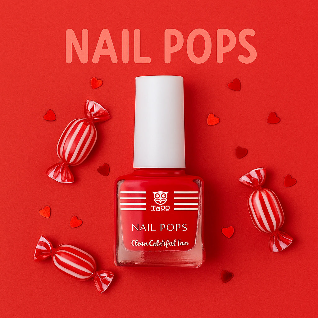 23 Toxin Free Kids Nail Pop- Rebellious Red