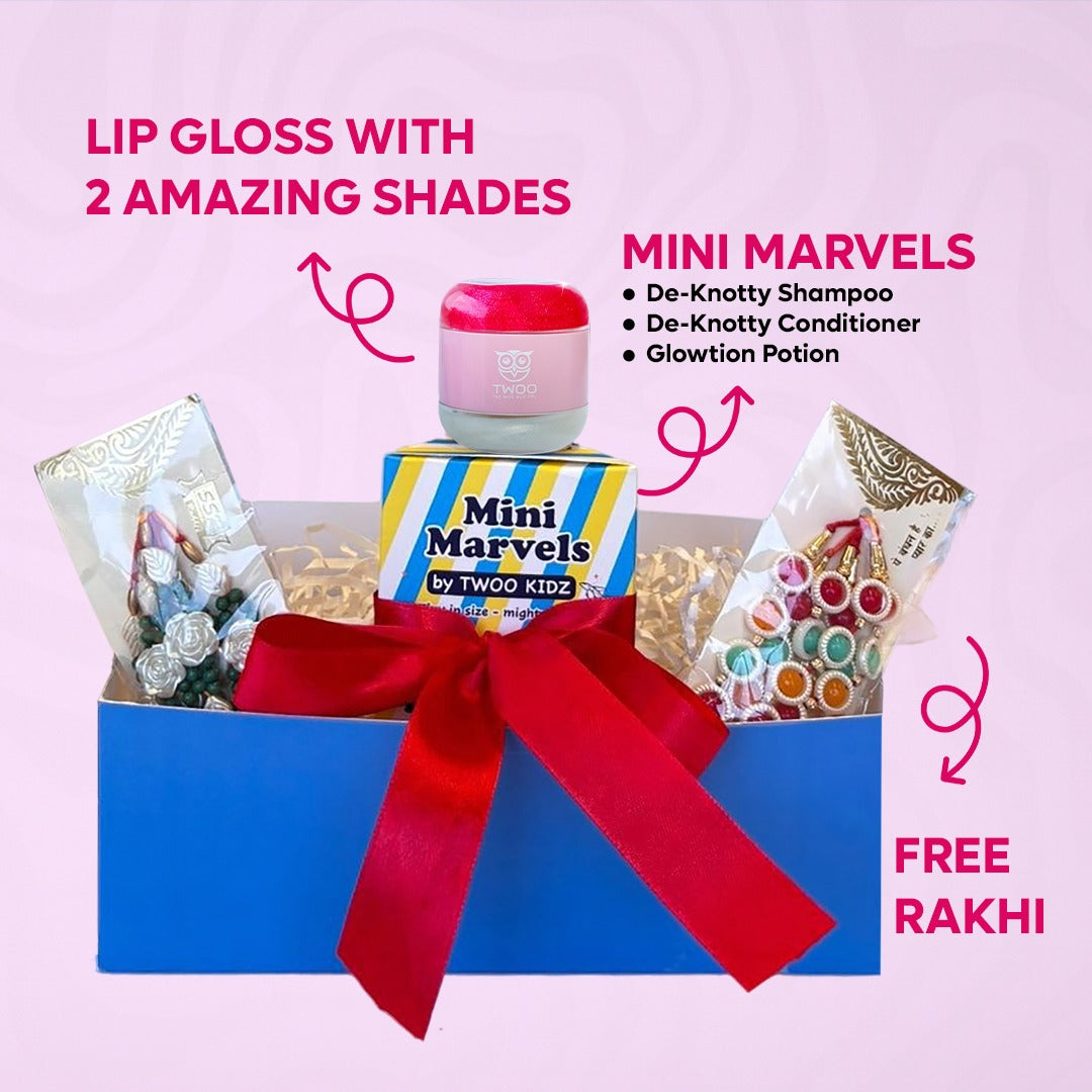 Pocket Glam Combo (Mini Marvels Kit & Pout About Lip Gloss Dual Shade)