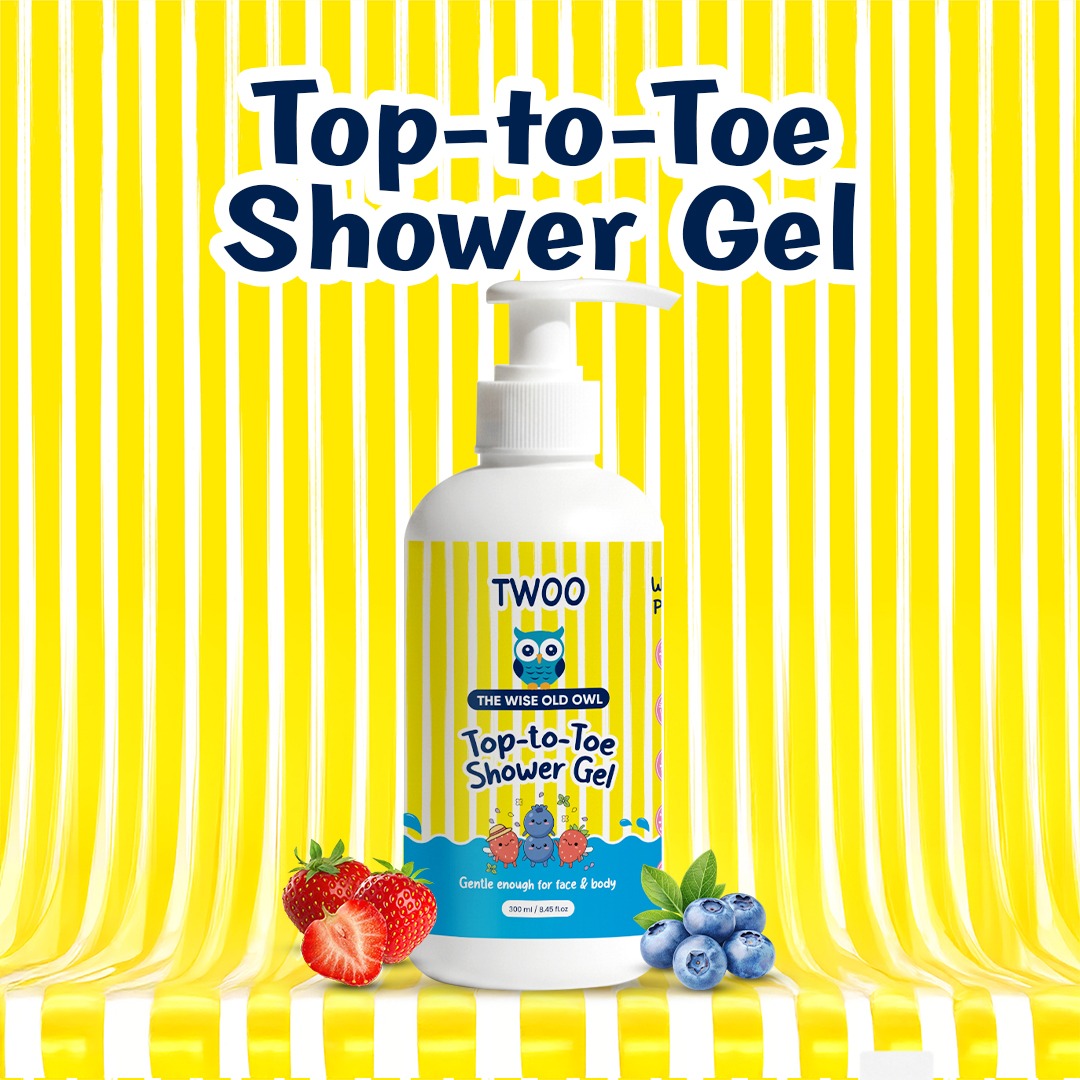 Top-to-Toe Shower Gel for Face & Body - 300 ml