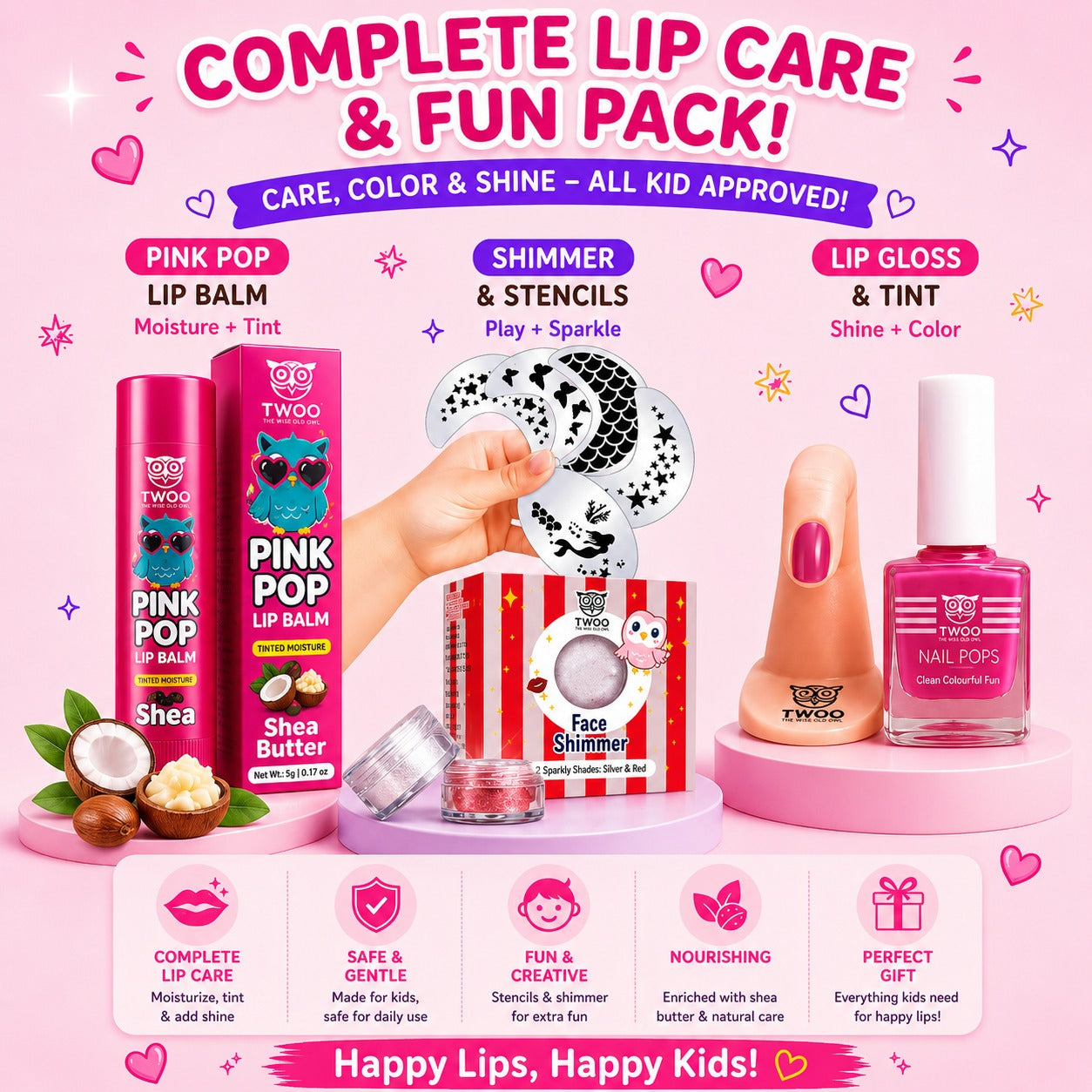 Pink Pop Lip Balm