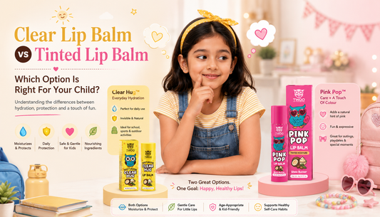 Pink Tinted vs Clear Lip Balm: Which Is Better For Kids?