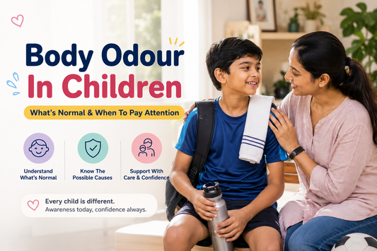 Body Odour In Children: What's Normal?