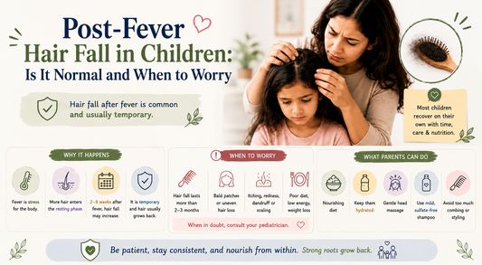Post-Fever Hair Fall in Children: Is It Normal and When to Worry