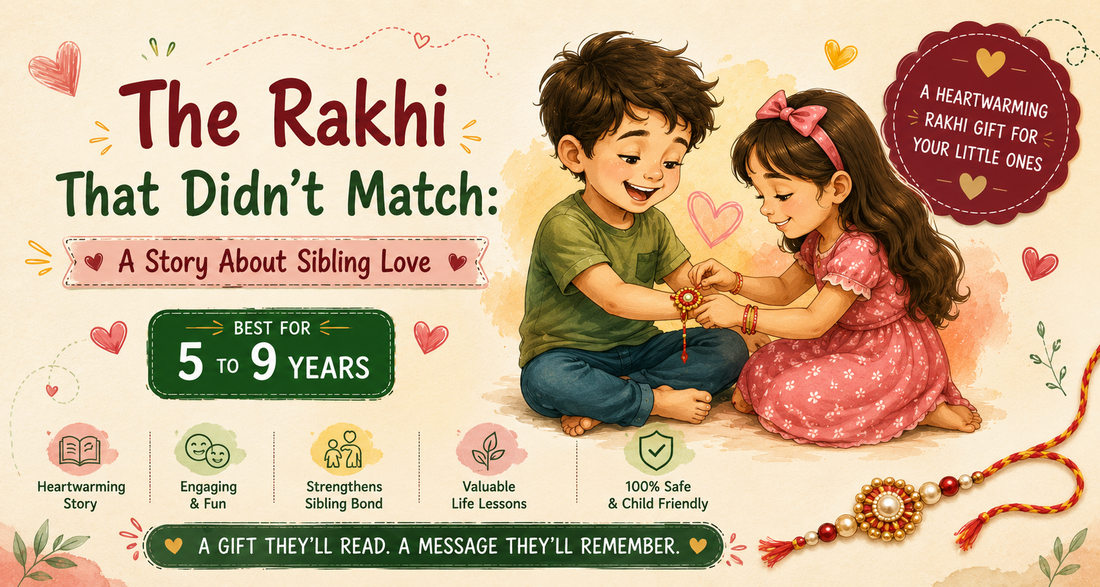 The Rakhi That Didn't Match: A Story About Sibling Love (best for 5 to 9 years)