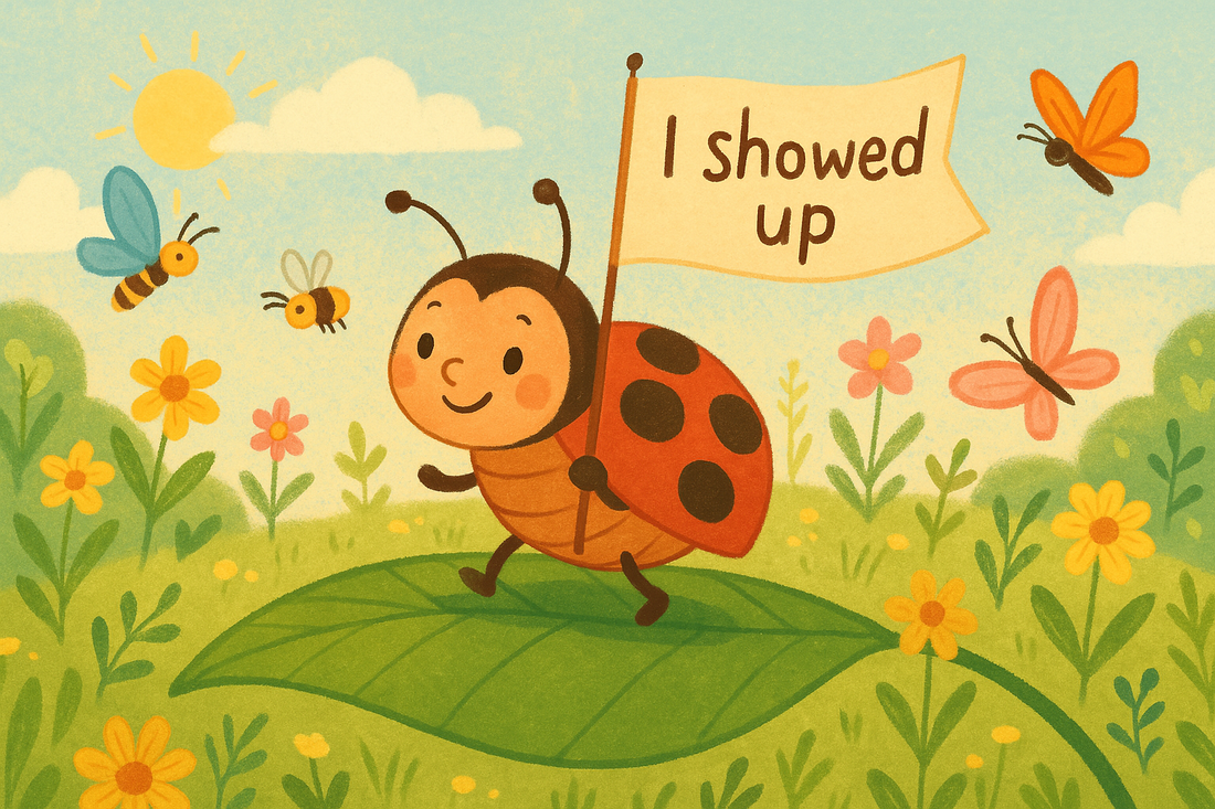 "Ladybug Lou and the Giant Leaf Parade"
