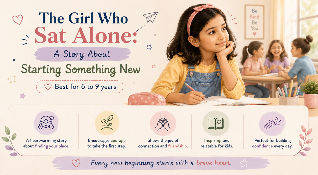 The Girl Who Sat Alone: A Story About Starting Something New (best for 6 to 9 years)