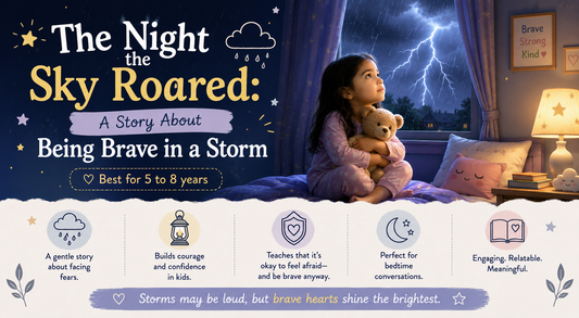 The Night the Sky Roared: A Story About Being Brave in a Storm (best for 5 to 8 years)