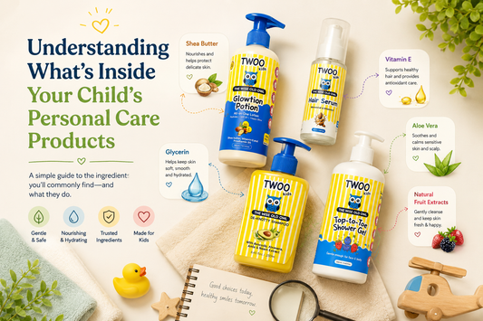 Common Ingredients in Kids' Personal Care Products: What Parents Should Know