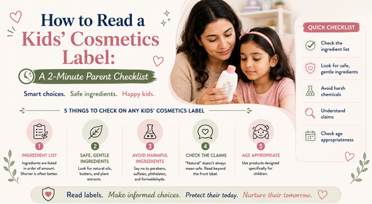 How to Read a Kids' Cosmetics Label: A 2-Minute Parent Checklist