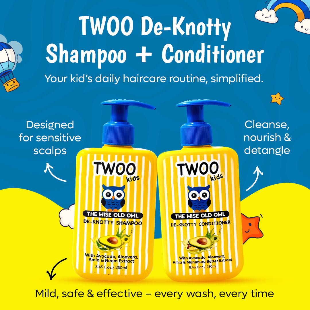 Hair Care Combo (De-Knotty Shampoo & De-Knotty Conditioner)