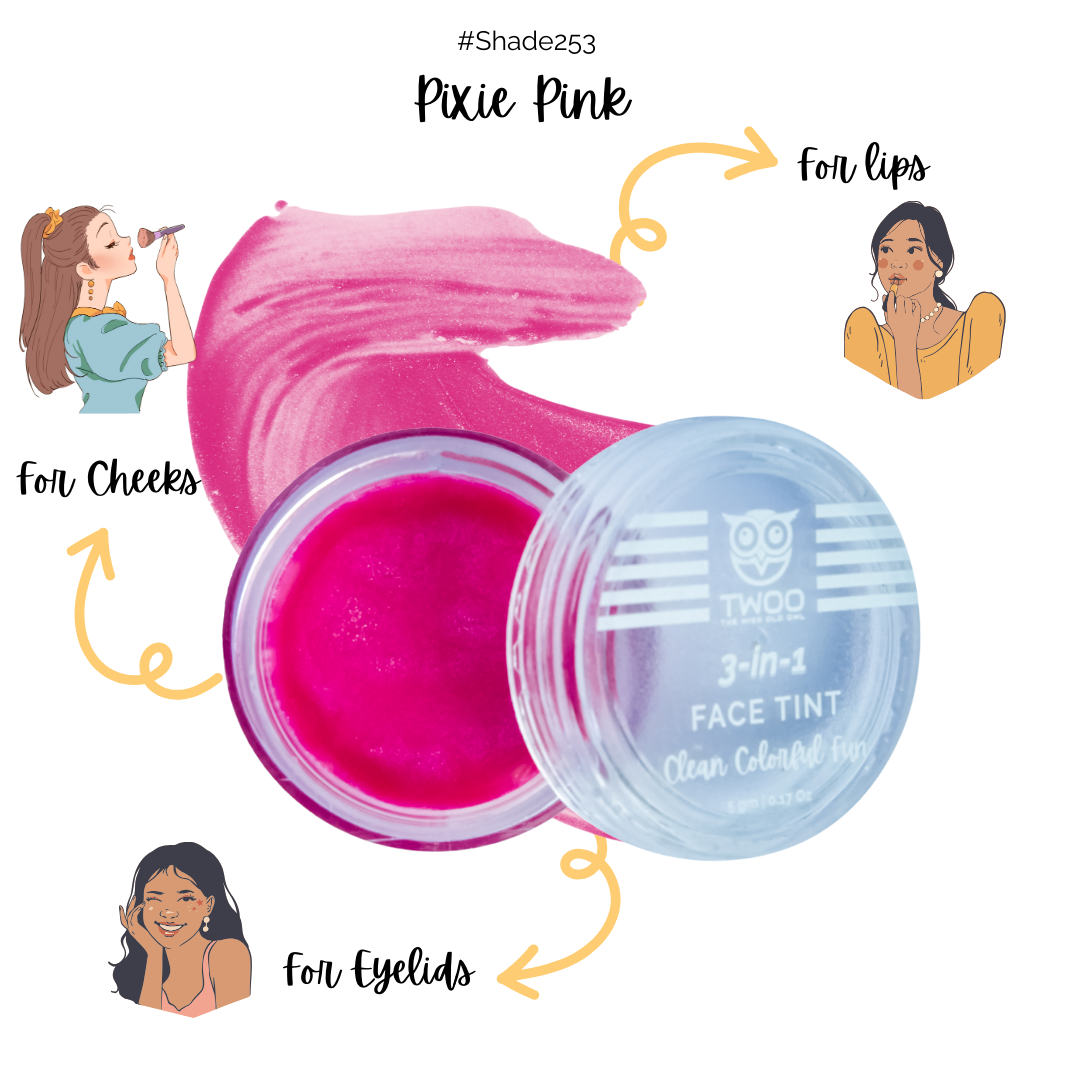 3-in-1 Face Tint- Pixie Pink