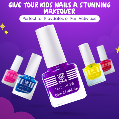 23 Toxin Free Kids Nail Pop- Purple Punch