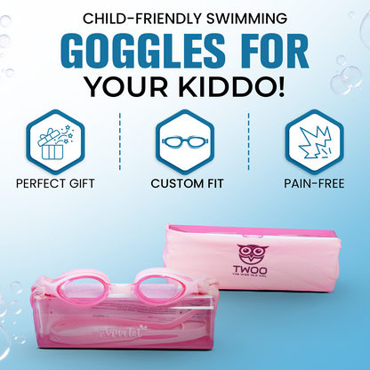 AquaTot Cloth Strap Swimming Goggles