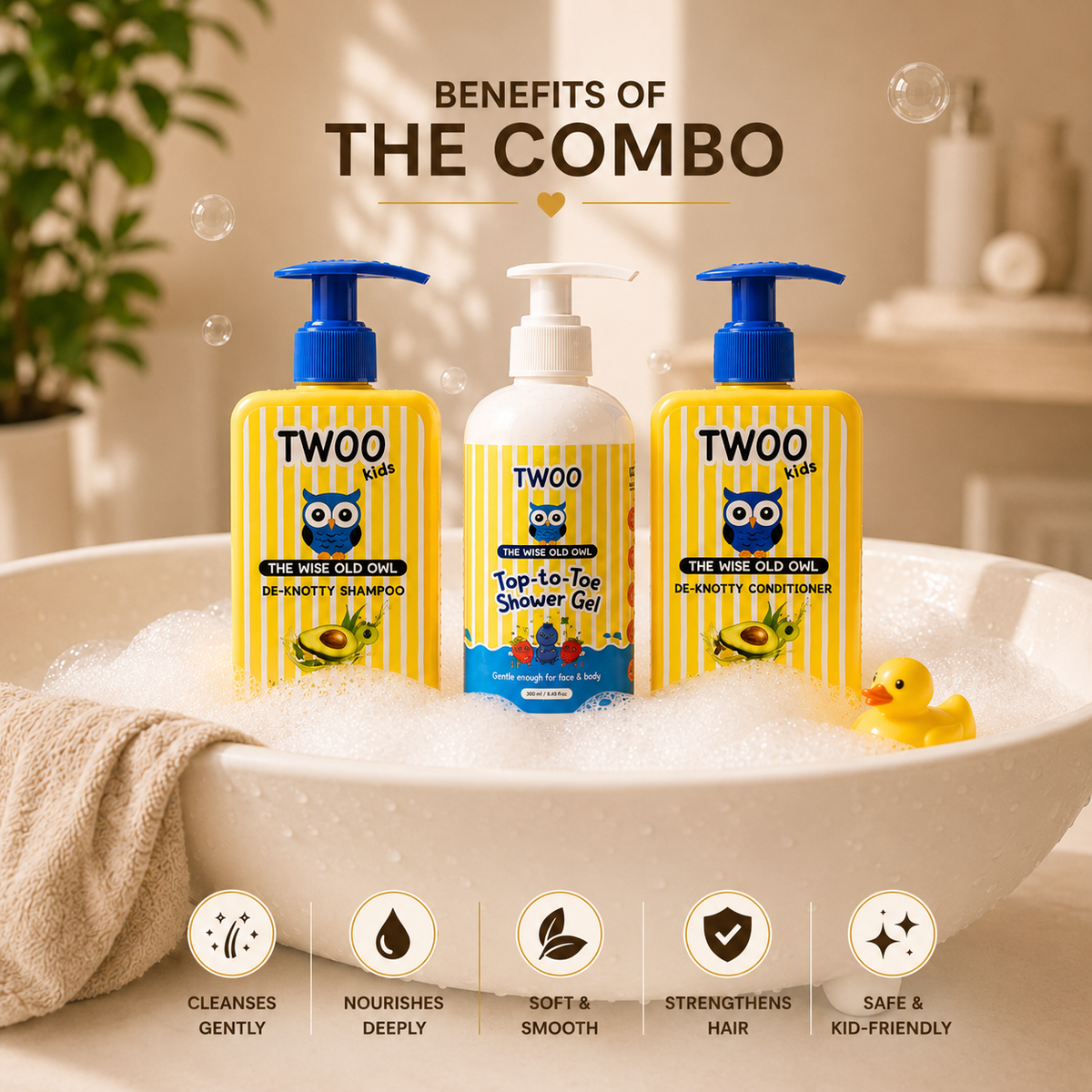 Bath & Hair Care Set