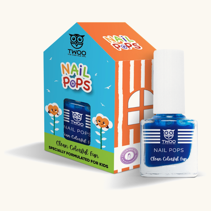 Brave Blue Nail Pop