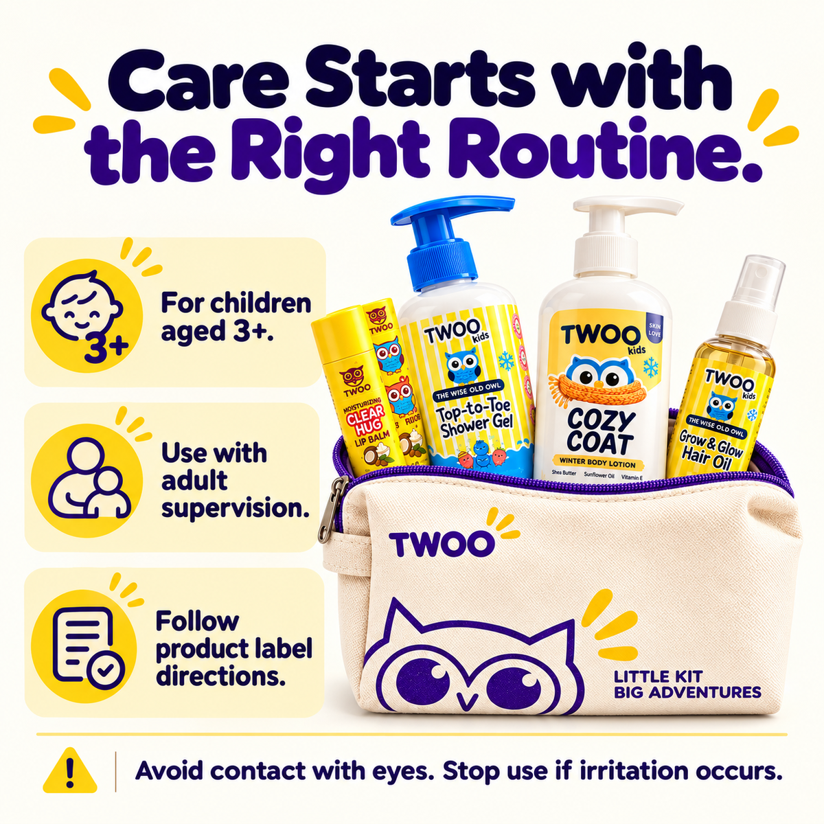 TWOO POCKETFULL – Body, Bath, Hair & Lip Care