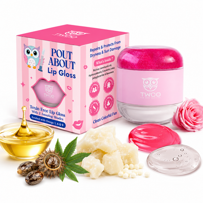 Pout About Lip Gloss for Kids | Safe & Fun Lip Gloss | TWOO Kidz