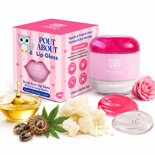 Pout About Lip Gloss for Kids | Safe & Fun Lip Gloss | TWOO Kidz