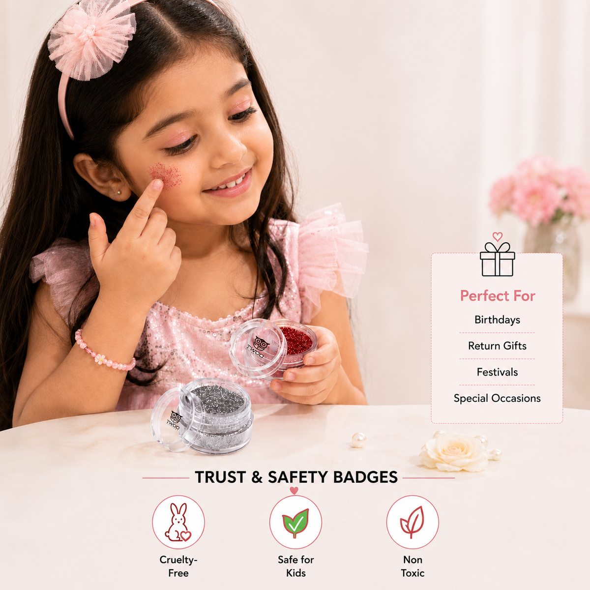 Face & Body Shimmer for Kids