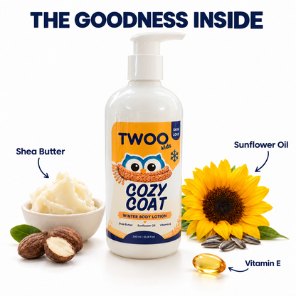 Cozy Coat Winter Body Lotion for Kids