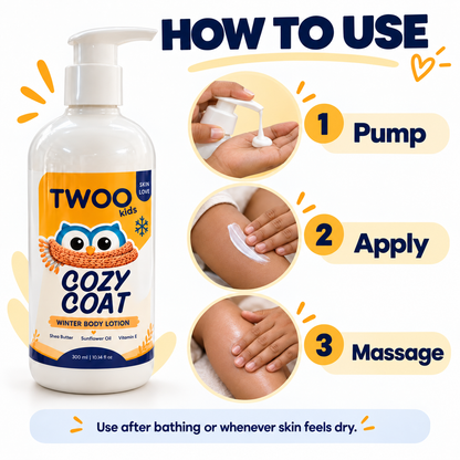 Cozy Coat Winter Body Lotion for Kids