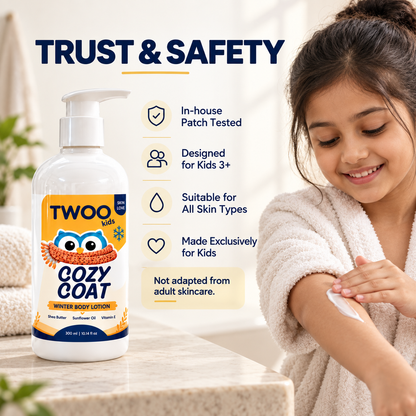 Cozy Coat Winter Body Lotion for Kids