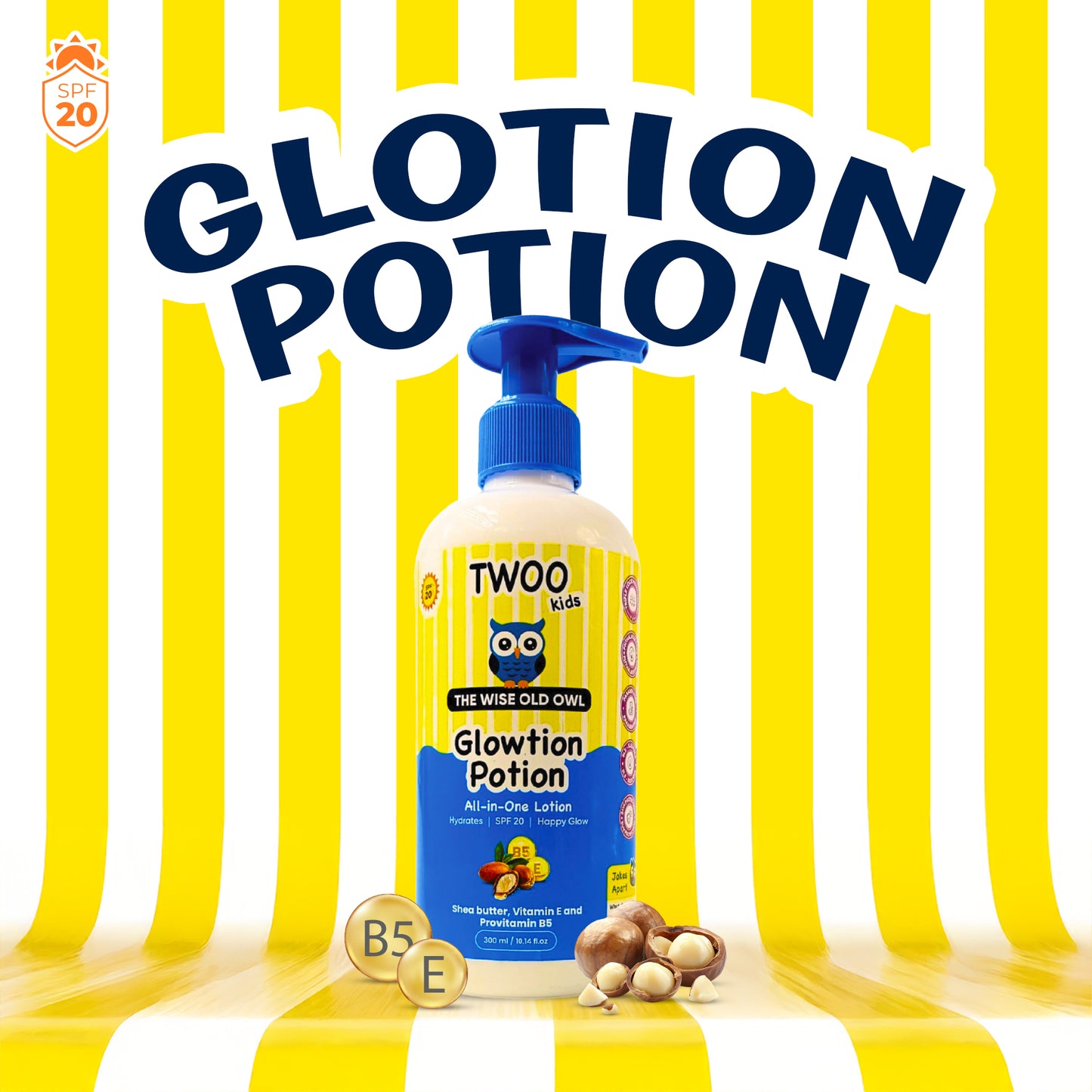 SPF Glowtion Potion Gentle Hydrating Lotion for Kids