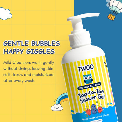 Top-to-Toe Shower Gel for Face & Body - 300 ml