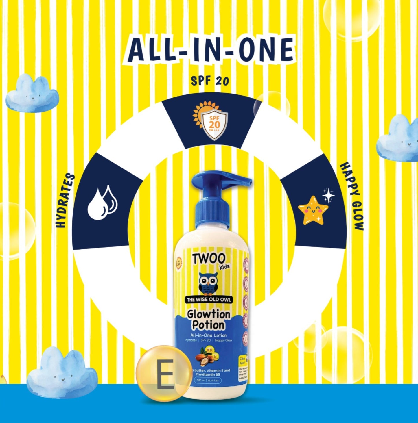 SPF Glowtion Potion Gentle Hydrating Lotion for Kids