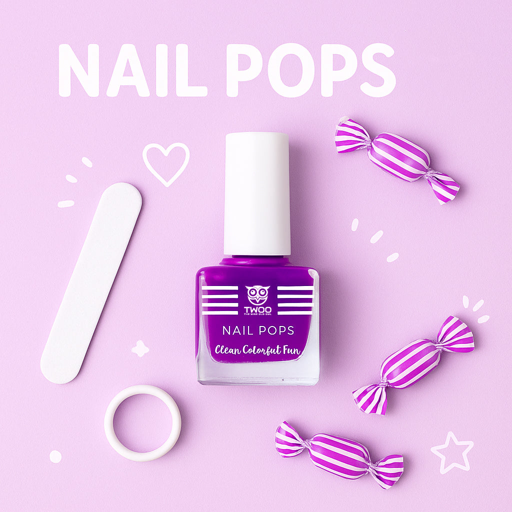 23 Toxin Free Kids Nail Pop- Purple Punch