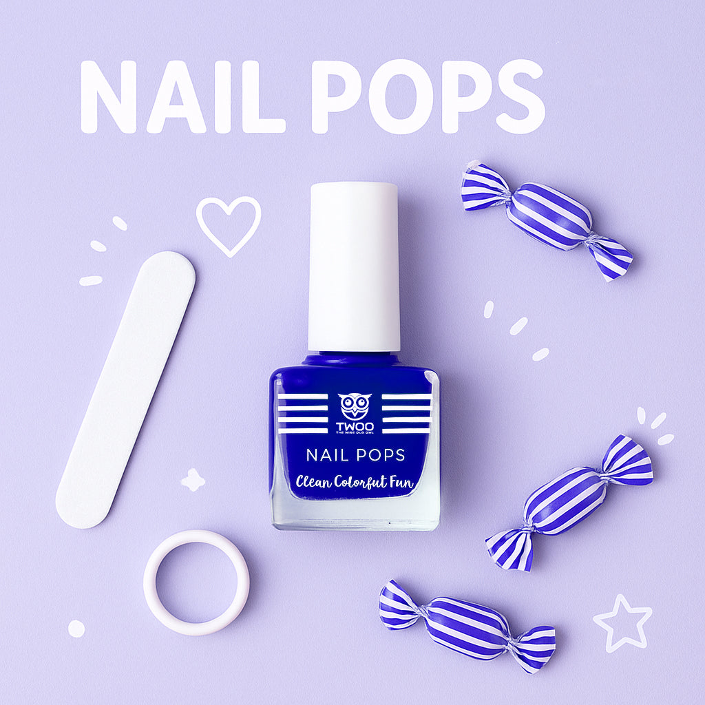 23 Toxin Free Kids Nail Pop- Brave Blue