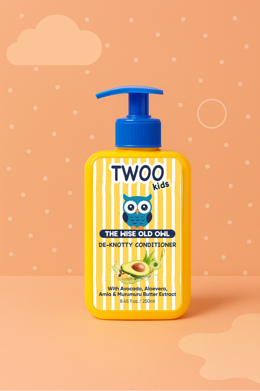 De-Knotty Conditioner For Kids from 3+ Years with Avocado, Aloe Vera & Murumuru Butter – Gentle Care for Soft, Manageable Hair – 250ml