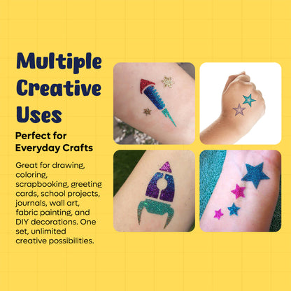 Shimmer & Stencils- Galaxy Hero