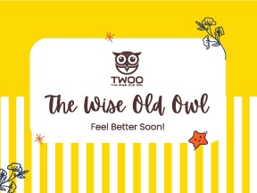TWOO Card- Feel Better Soon