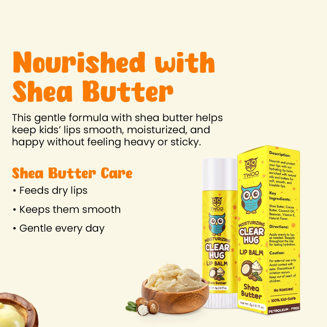 TWOO Moisturizing Clear Hug Lip Balm | Shea Butter | 5g