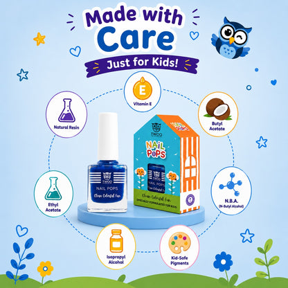 Brave Blue Nail Pop