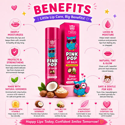 Pink Pop Lip Balm