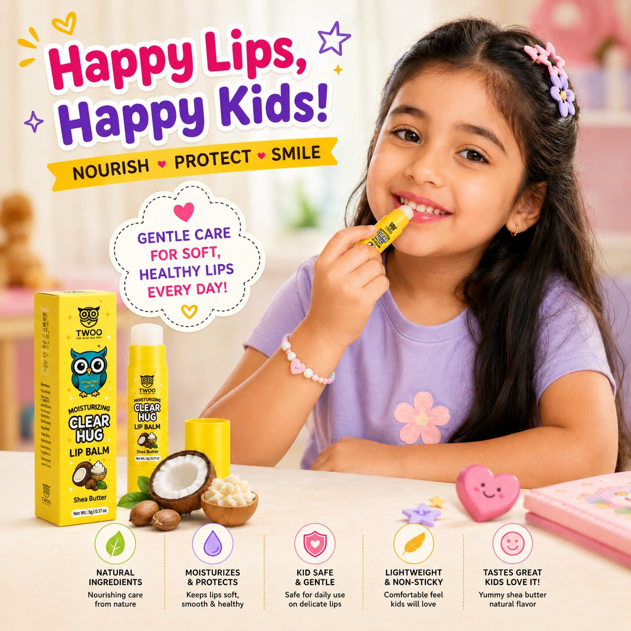 Clear Hug Lip Balm