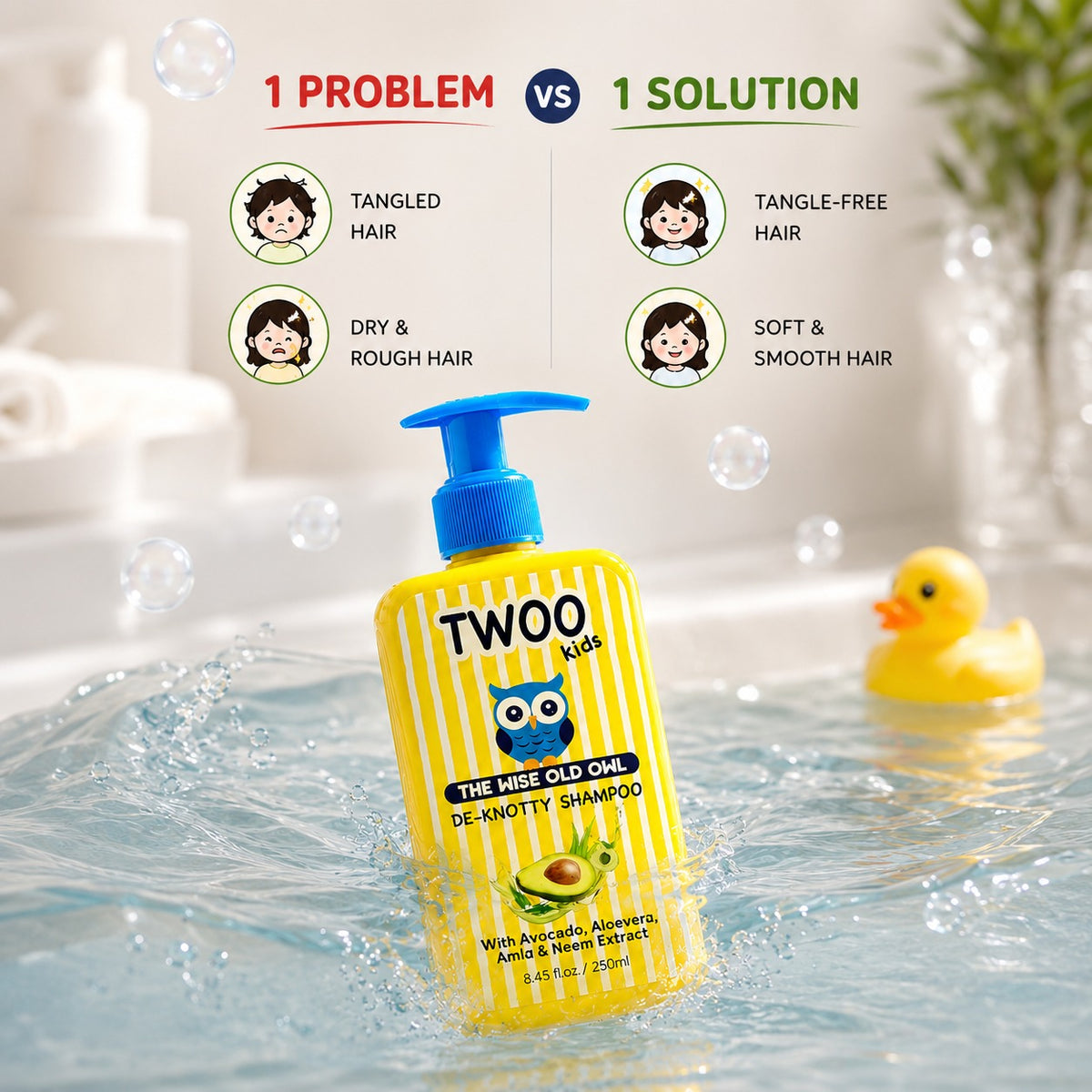 Best hair shampoo for tangled, dry hair — leaves kids' hair tangle-free and soft