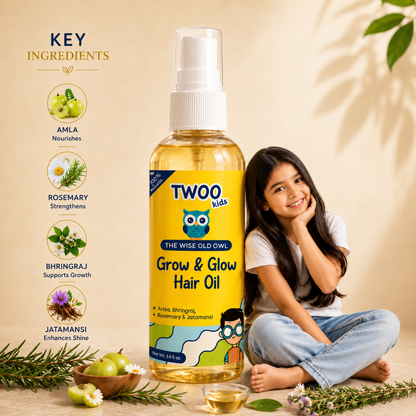 Key ingredients in this hair oil for hair growth — amla, rosemary, bhringraj and jatamansi